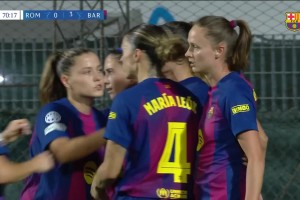 😱恐怖！巴萨女足4-0罗马开季豪取9连胜！狂进48球仅丢2球！